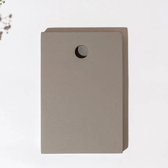 A blessing for Shabbat candles made of clean concrete - Concrete Series