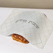 Festively designed Shabbat challah cover with linen embroidery - Shabbat Style Series