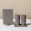 Modern Candle Blessing and luxurious design - Concrete Series