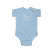 Kiss Me I'm a Mensch Bodysuit | Infant One-Piece, Jewish humor, Hanukkah gift idea