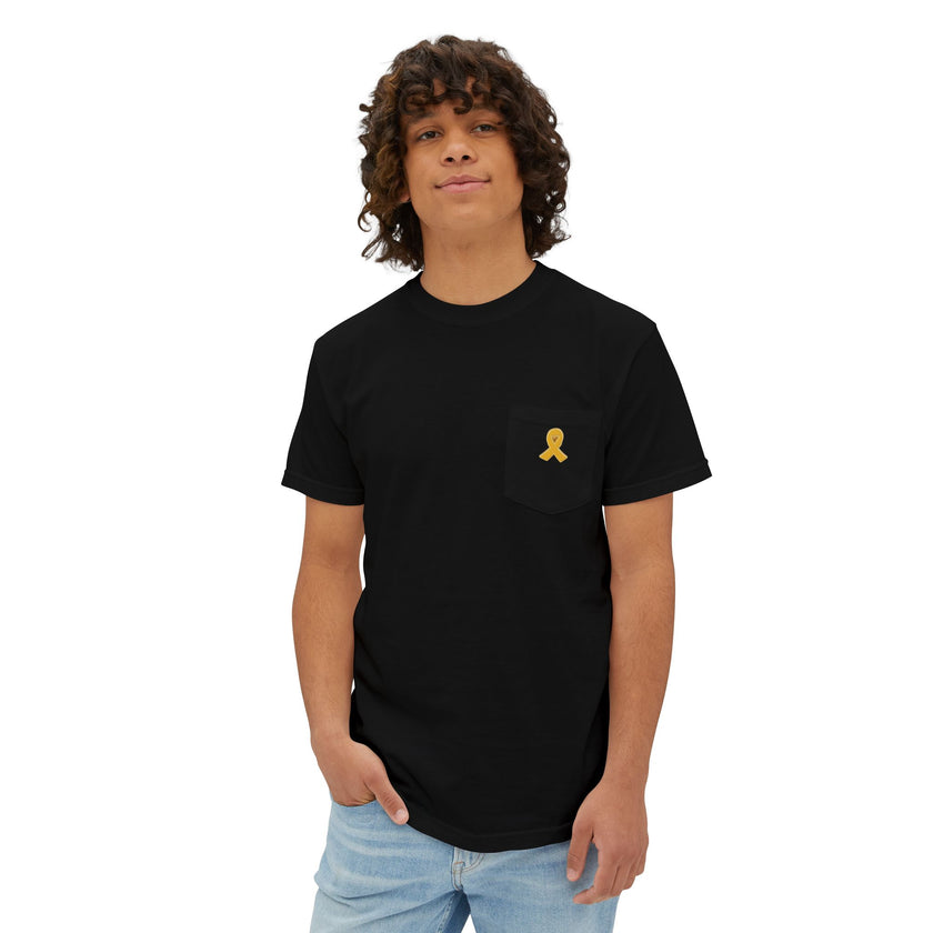Bring Them Home NOW Unisex Pocket Tee with Yellow Ribbon, Soft Cotton T-Shirt, Casual Wear, Gift for Her, Nova