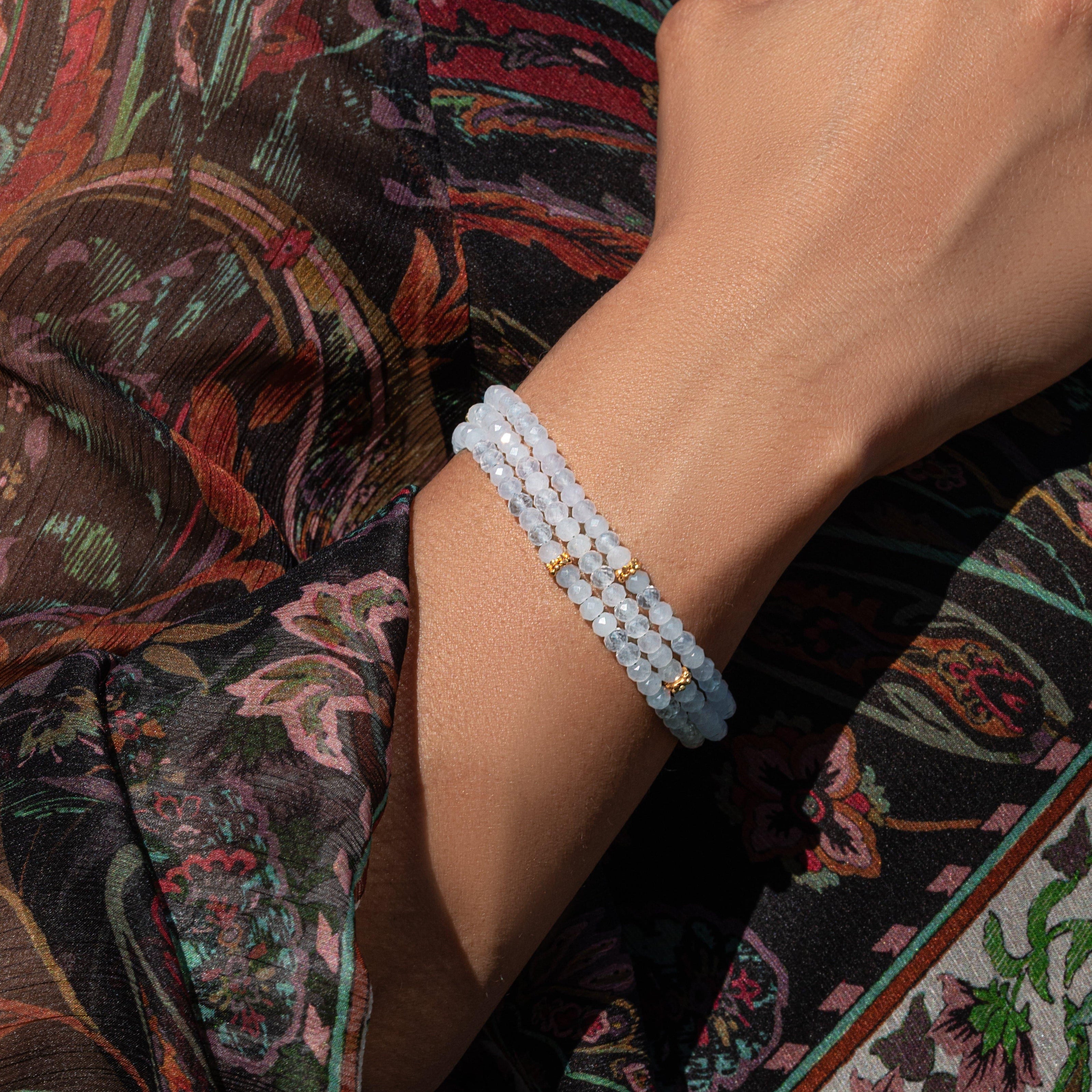 Emotional Strength - Aquamarine Uniting Cultures Turtle Wrap