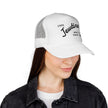 Trucker Caps, Jewish Latina Latinx Hat for Women and Men, Adjustable Baseball Cap, Vintage Style, Unique Gift Idea, Embroidered Design