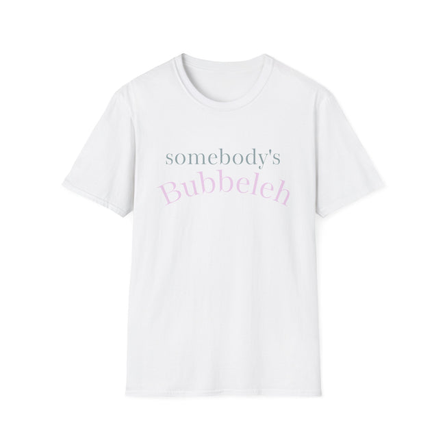 Copy of Somebody's Bubbleleh Baby Tee, Casual Women's Top, Gift for Moms, Cute Crop Tee, Spring Fashion, Family Gathering Style