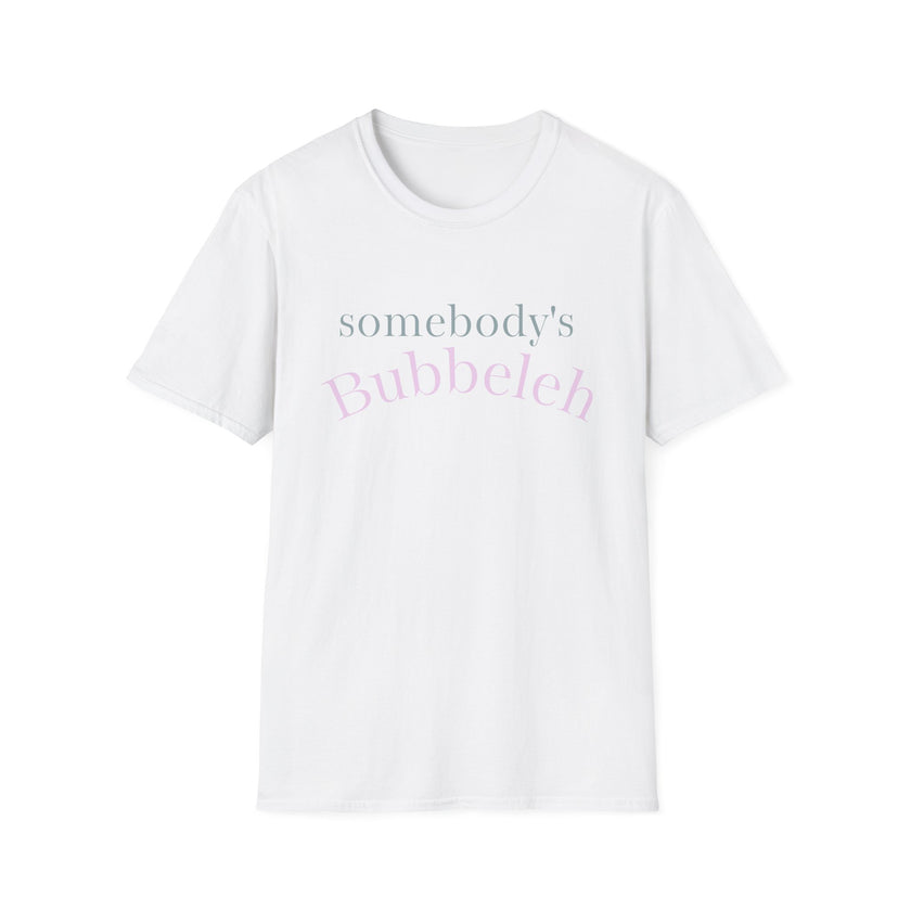 Copy of Somebody's Bubbleleh Baby Tee, Casual Women's Top, Gift for Moms, Cute Crop Tee, Spring Fashion, Family Gathering Style