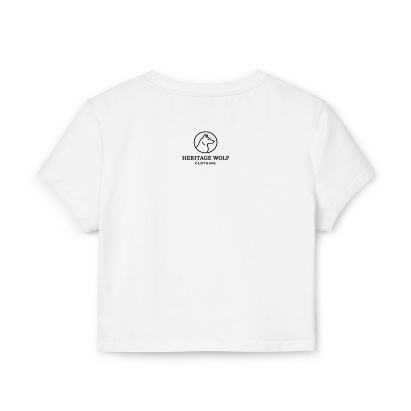 Somebody's Bubbleleh Baby Tee, Casual Women's Top, Gift for Moms, Cute Crop Tee, Spring Fashion, Family Gathering Style