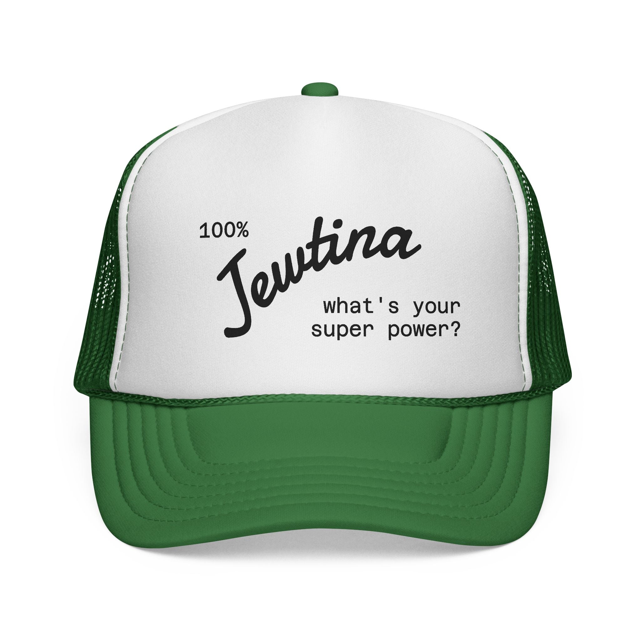 Trucker Caps, Jewish Latina Latinx Hat for Women and Men, Adjustable Baseball Cap, Vintage Style, Unique Gift Idea, Embroidered Design