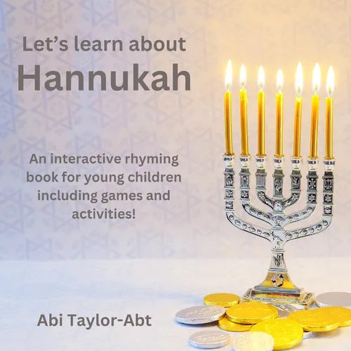 Let's Learn About Hannukah: A rhyming interactive children's book! - Paperback