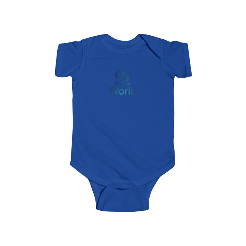 Oy to the World Bodysuit | Baby Hanukkah Holiday Onesie