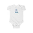 Oy to the World Bodysuit | Baby Hanukkah Holiday Onesie
