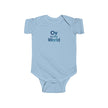 Oy to the World Bodysuit | Baby Hanukkah Holiday Onesie