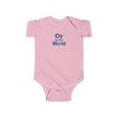 Oy to the World Bodysuit | Baby Hanukkah Holiday Onesie