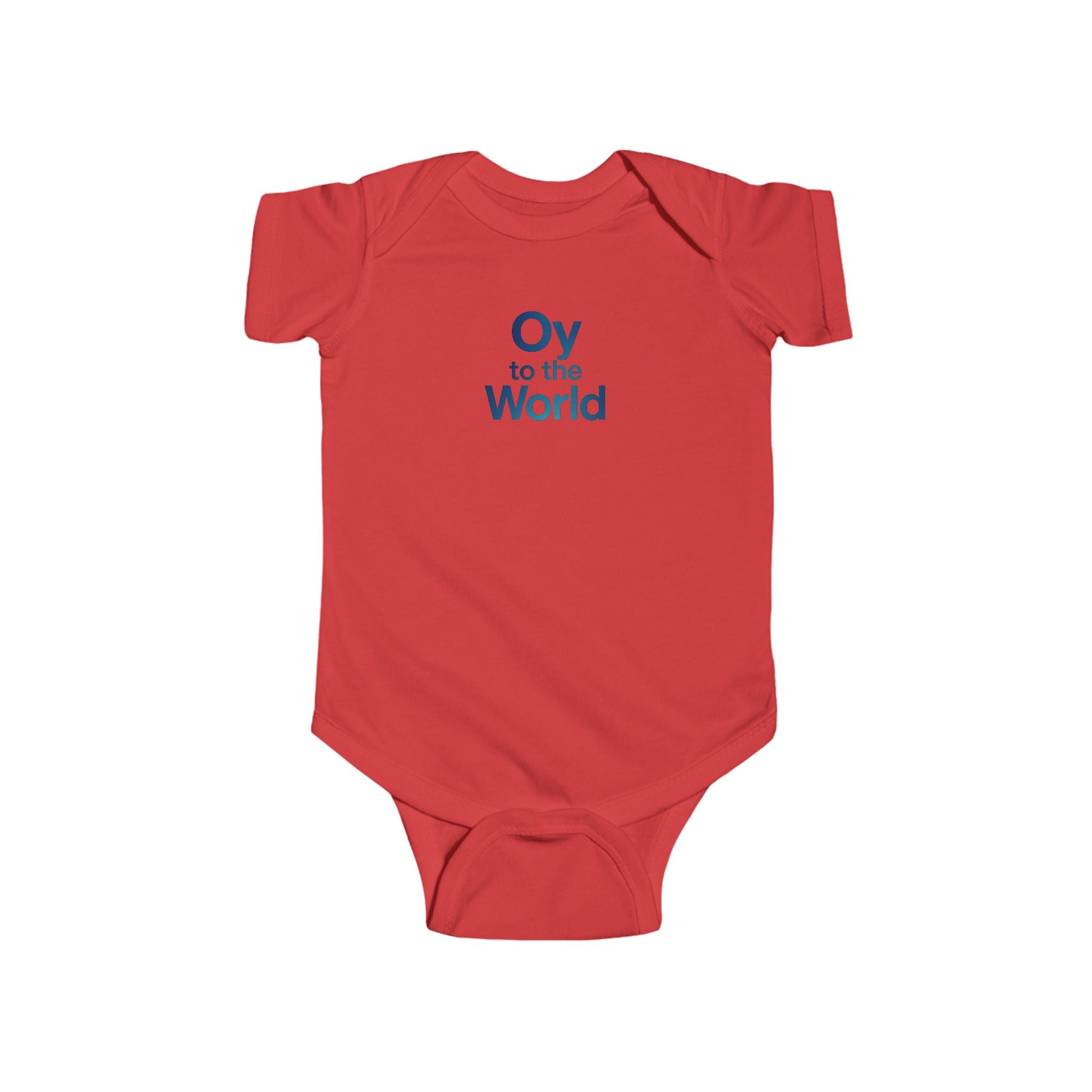 Oy to the World Bodysuit | Baby Hanukkah Holiday Onesie
