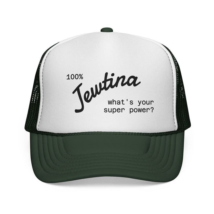 Trucker Caps, Jewish Latina Latinx Hat for Women and Men, Adjustable Baseball Cap, Vintage Style, Unique Gift Idea, Embroidered Design