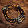 Promising Perspective - Tiger's Eye Lava Onyx Wrap