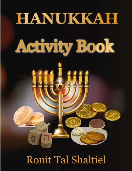 Hanukkah Activity book: For kids-Coloring, Maze, Hidden words game and more. - Paperback