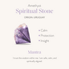 Harmonious Spirit - Amethyst February Birthstone Wrap