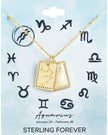 Zodiac Tag Necklace