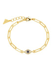 Carli CZ Evil Eye Bracelet