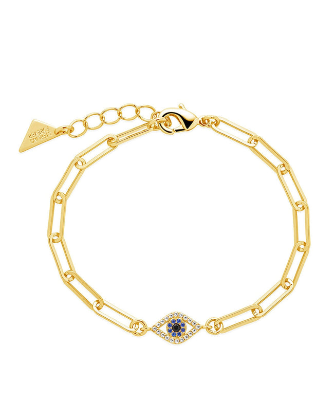 Carli CZ Evil Eye Bracelet