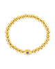 Davey Opal & CZ Evil Eye Beaded Bracelet