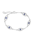Evil Eye Bracelet with CZ