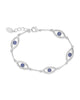 Evil Eye Bracelet with CZ