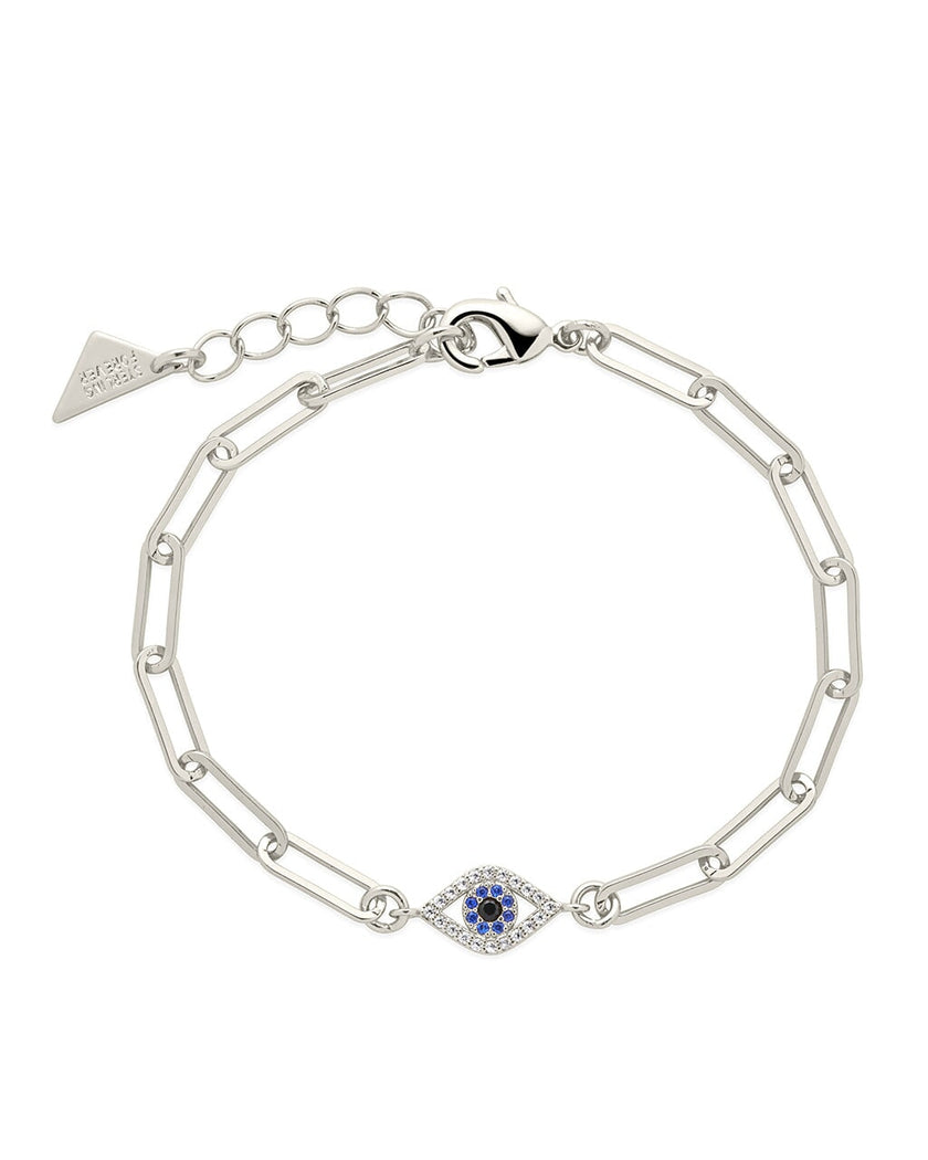 Carli CZ Evil Eye Bracelet