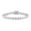 Bezel Tennis Bracelet