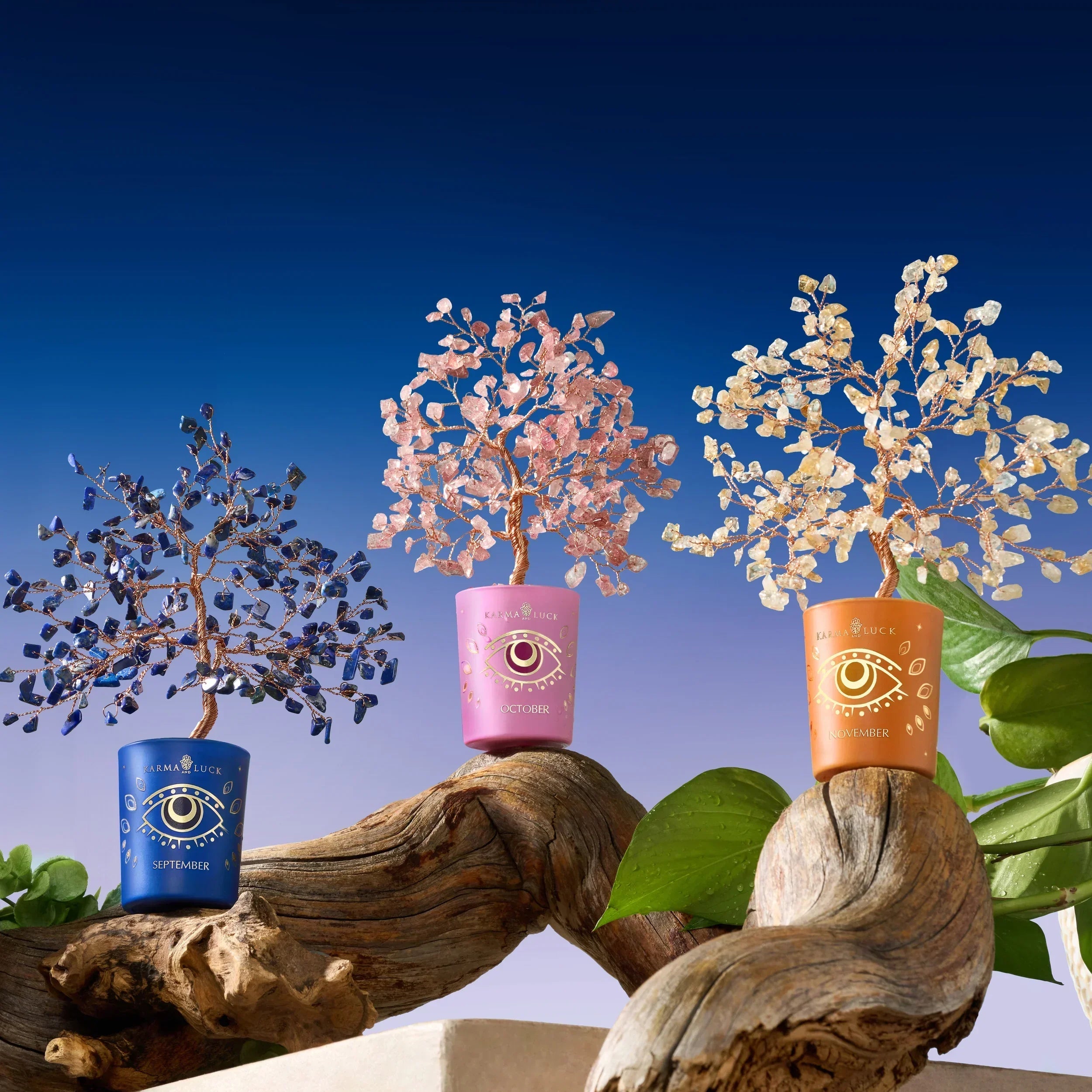 Intuitive Charm Lapis September Birthday Tree