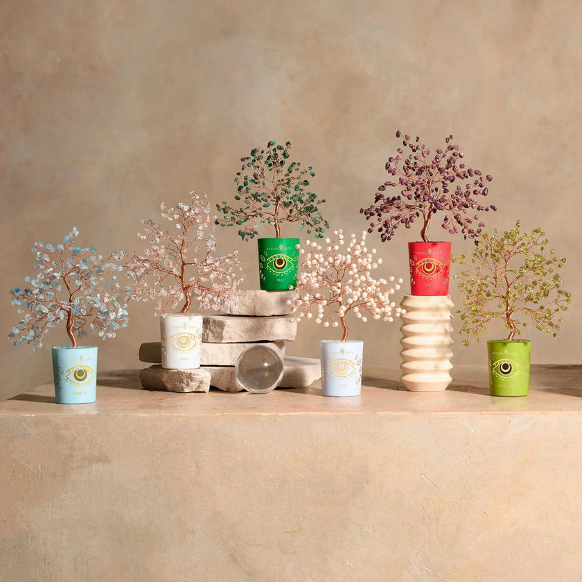 Joyful Radiance Aquamarine March Birthday Tree