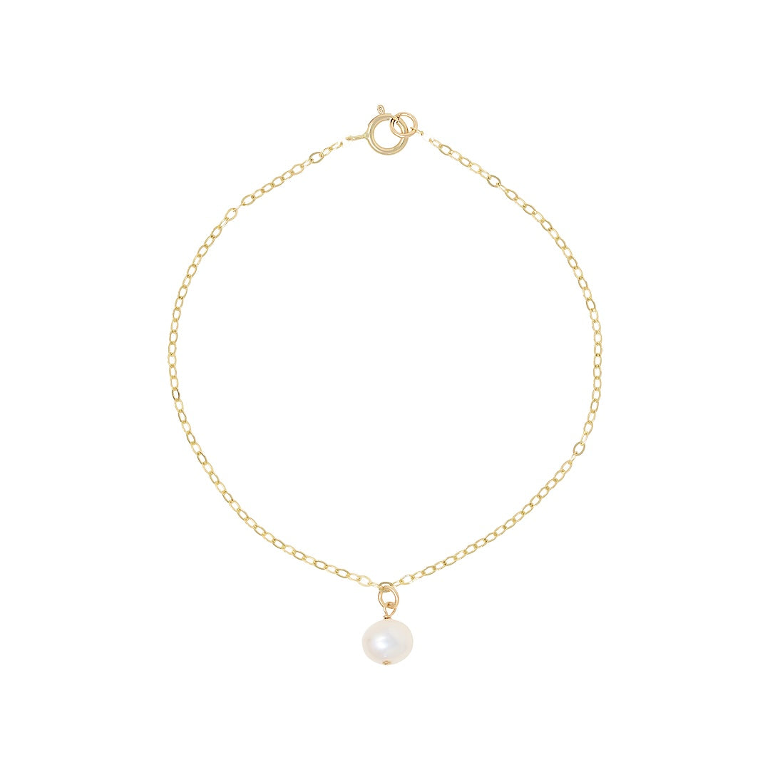 pearl charm bracelet