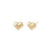 Puffy Heart Earrings