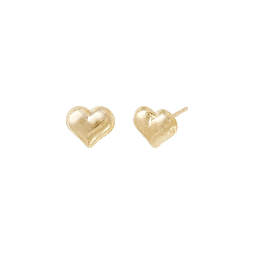 Puffy Heart Earrings