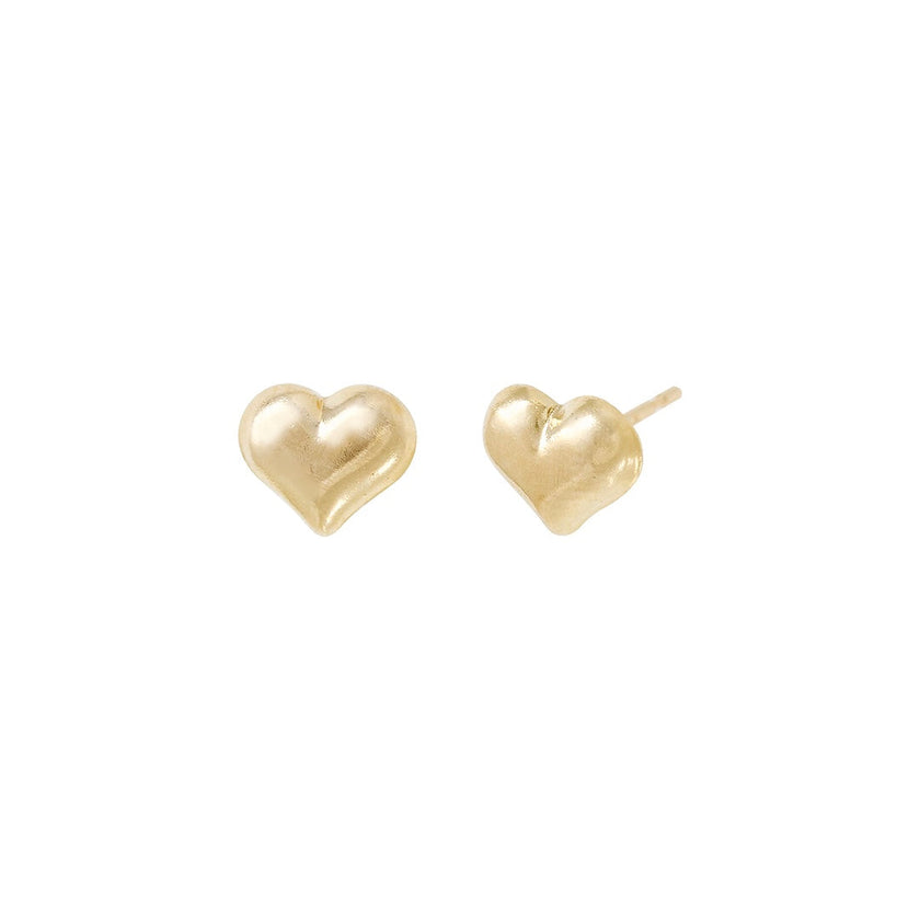 Puffy Heart Earrings