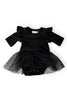 Black Velvet Tutu Bodysuit