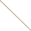 14k Yellow Gold Polished Star of David Chamseh Necklace