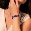 Peaceful Heart Lapis Lazuli Wrap Bracelet