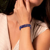 Peaceful Heart Lapis Lazuli Wrap Bracelet
