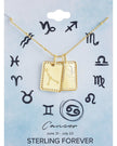 Zodiac Tag Necklace