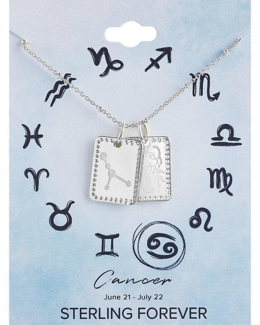 Zodiac Tag Necklace