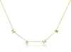 14K Gold Mama Bib Necklace - 14