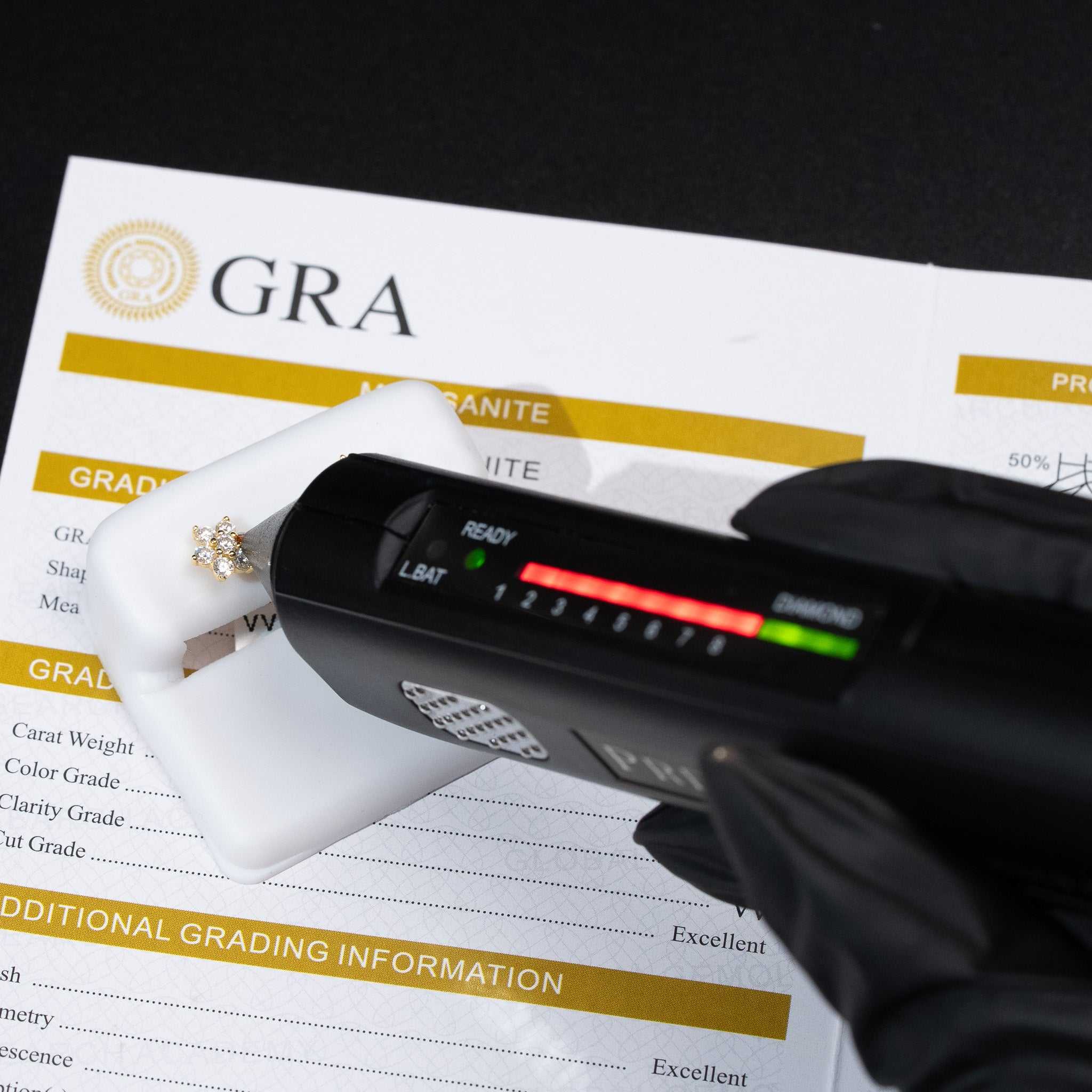 Moissanite 0.5ct Star of David Stud Earrings 925 Sterling Silver Screw Back