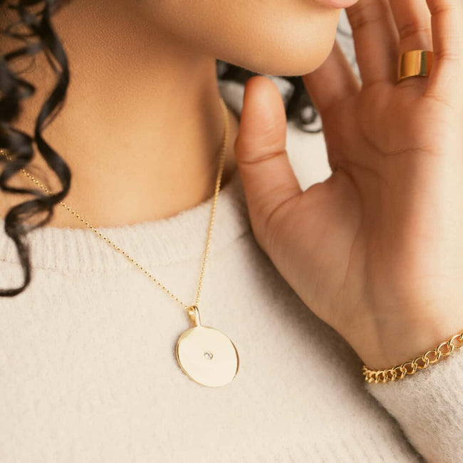 Disc Necklace