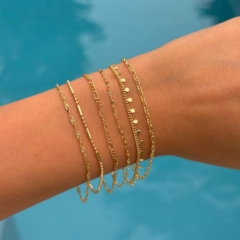 Shiny Baby Mariner Chain Bracelet