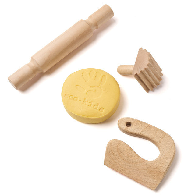 Eco-Dough Wooden Tools Set
