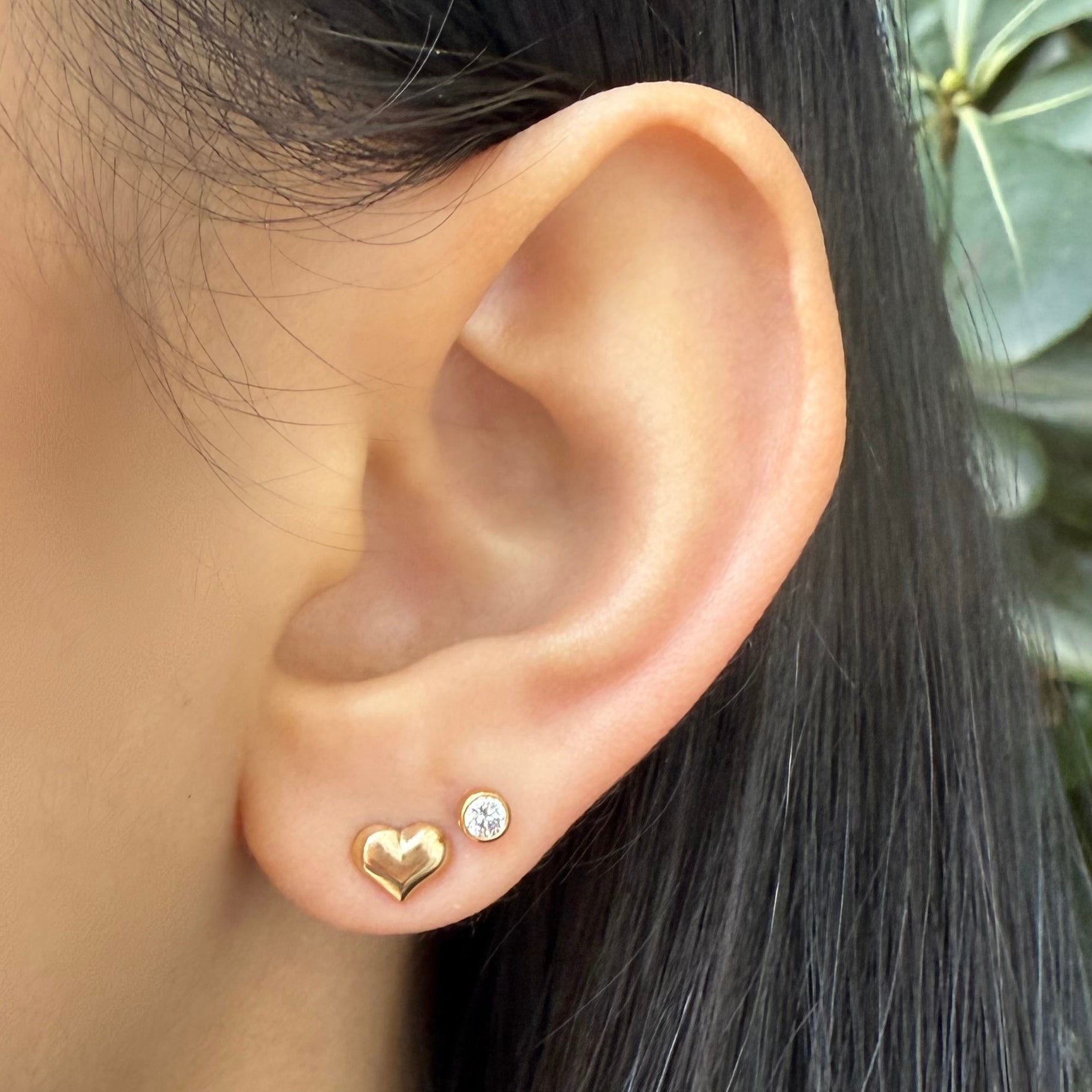Puffy Heart Earrings