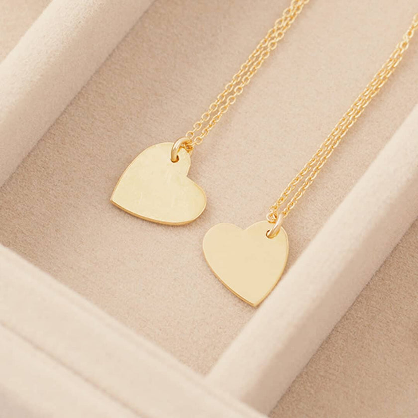 Floating Heart Necklace