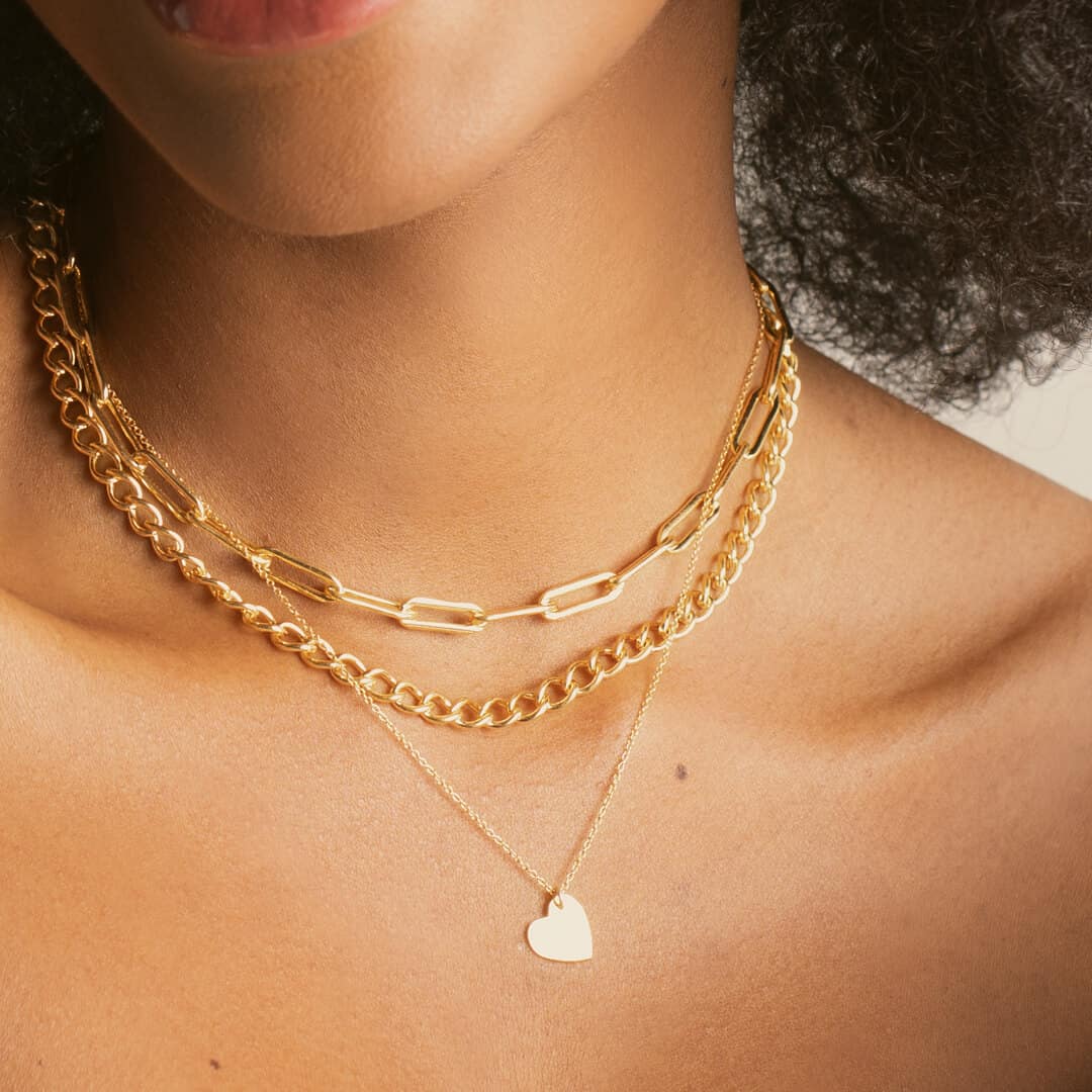 Floating Heart Necklace