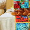 Shabbat Challah Cover Made from Sustainable Bamboo Fabric - Chagall Cover Series